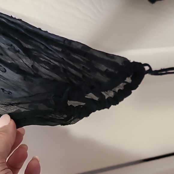 Free People Daliah Drop Waist Dress Deep Jade sz Med - Picture 6 of 10